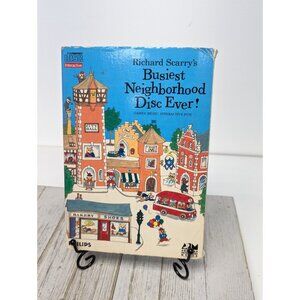 Richard Scarry's Busiest Neighborhood Interactive Compact Disc Phillips CD-i